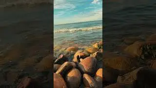 Breathtaking Views of Lesser Slave Lake, Alberta 🌊✨ #canadanature
