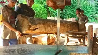 Simple sawmill is amazing straight nice and tidy, very favorable to woodworkers