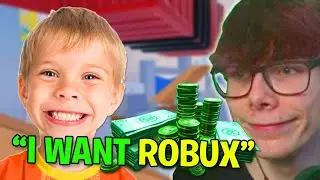 Roblox соревнуется со зрителями в боях 1 на 1 за ROBUX!