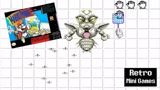 Fly Swatter Minigame aka Gnat Attack aka Coffee Break - Mario Paint (SNES) - Retro Mini Games