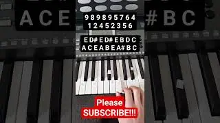 How to play F&uuml;r Elise by Beethoven on piano!!! #piano #pianomusic #pianolessons #music