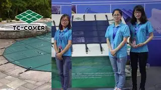 Landy mesh safety pool cover
