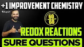 Plus One Improvement Chemistry | Sure Questions | Redox Reactions | Eduport Plus Two