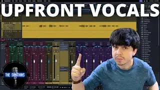 How To Mix VOCALS To Really Sound UPFRONT (Easy Trick)