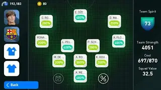 Serie A Tim Tour (manager J.Low) Gameplay PES 2020 Mobile