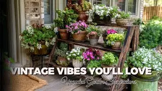 Rustic Vintage Garden Decor: Upcycled Ideas That Bring Farmhouse Charm to Small Spaces