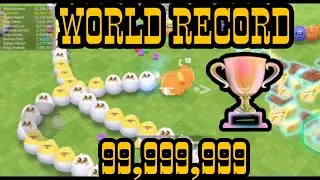 Sweet Crossing Snake.io World Record 99,999,999 Points