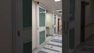 Porta Autom&aacute;tica Hospital Open Door Automa&ccedil;&atilde;o