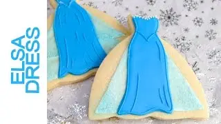 ELSA DRESS COOKIES, HANIELA'S