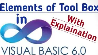 Various Tools Of Visual Basic || Explain Tool Box in Visual Basic