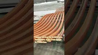 China professional aluminum profile bending twisting manufacturer #aluminumfactory#bending#twisting