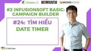 Infusionsoft Cơ Bản 24: T&igrave;m Hiểu Date Timer | L&ecirc; Thi&ecirc;n C&ocirc;ng - 10X Business