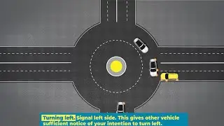 How to Enter Roundabouts Safely for Beginners!