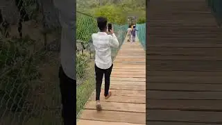 Suspension Bridge | Rajgir Wildlife Safari | Nature Safari | BIHAR