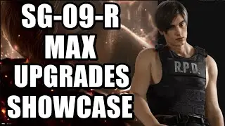 Resident Evil 4 Remake SG-09-R MAX LEVEL Upgrades Gameplay Showcase