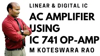 2.6 AC Amplifiers using Op-Amp