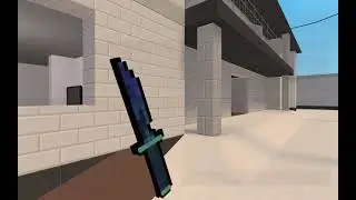 Попробовал использовать режим левша в Block Strike 