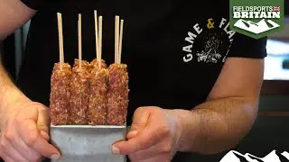 Cai creates venison kebabs