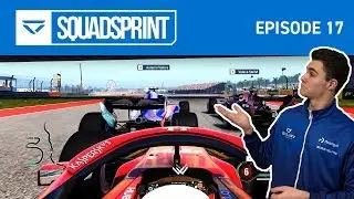 SALIH AND AARAVA COLLIDE!!! - F1 2018 | SQUAD SPRINT Episode 17!
