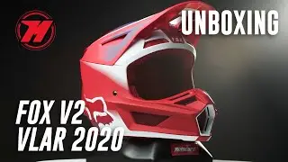 Unboxing CASCO DE MOTOCROSS FOX V2 Vlar 2020 😍✊