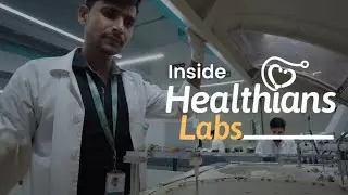 Inside Healthians Lab Gurgaon  NCR | Diagnostic | NABL Lab | ASMR video
