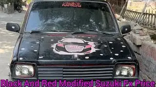 Suzuki FX Modified Red & Black for Sale | Neat Condition | Urgent Sell
