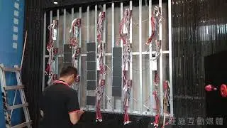 某建設公司-P2.5 LED電視牆安裝