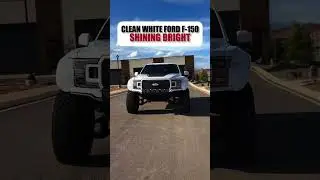 White Ford F150 Prerunner! #offroad #desert #utah #fordf150 #shorts