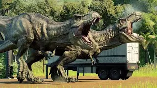 TOTAL CHAOS in CROATIA! ALL DINOSAURS UNLEASHED | Jurassic World Evolution 3