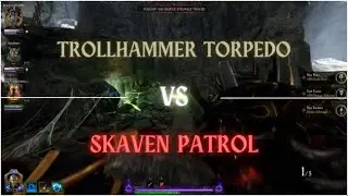 IB's Trollhammer Torpedo + Strength potion VS Skaven Patrol - Vermintide 2
