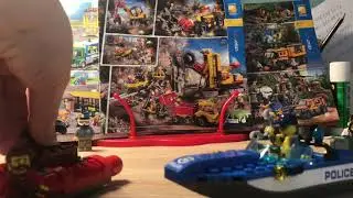 ОБЗОР!!!LEGO CITY! 60176.&laquo;погоня по горной реке&raquo;