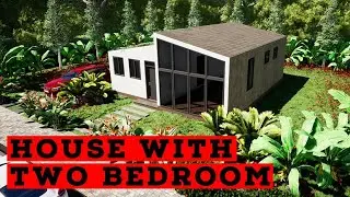 70 Square Meter Small and Simple House Design With Floor Plan
