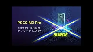 #POCOM2PRO launch Event live streaming | #FeelTheSurge