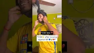CSK fans right now 💔😭 (Mudiyala nanbargaley 😢) #shorts #trending #ipl2025 #ipl2025 #csk #dhoni