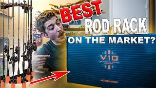 The Kast King V10LS Rod Rack With Spooling Station! (Review & Installation)