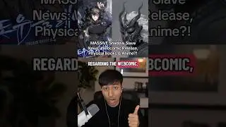 MASSIVE Shadow Slave News: Webcomic Release, Physical Books & Anime?! #shadowslave #anime #manhwa