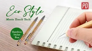 Gardena Bamboo Stylus Pen | Eco-Friendly Custom Logo Pens | Promo Direct