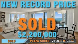 Plaza South - Galt Ocean Mile - New Records Sale Price - 4280 Galt Ocean Dr 7P Fort Lauderdale, FL