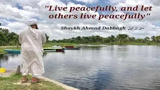 Live peacefully and let others live peacefully - Global Peace Awareness