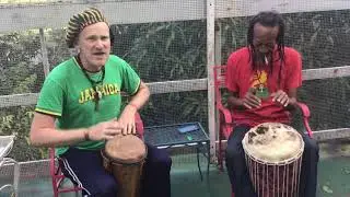 Рутсман Где Твоя Голова? Roots Man. Аквариум cover. Andre Temkin and Kiddus I