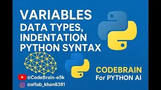 Python Variables, Indentation & Syntax Explained | Beginners Tutorial