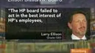 Oracle's Ellison Says HP Was Wrong to Oust CEO Hurd: Video
