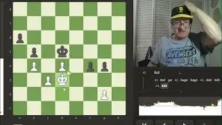 My 80's CHESS King & Pawn endgame homework shows in Game Review Move Evaluations - My Dad's Rules