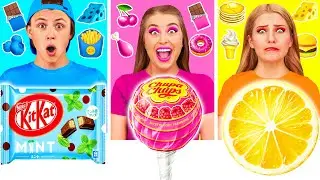 Food of The Same Colors Challenge | Prank Wars by TeenTeam Challenge