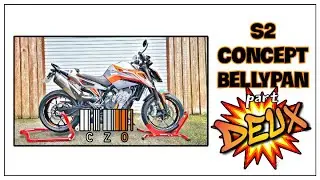 KTM 790 Duke S2 Concept Bellypan Part 2