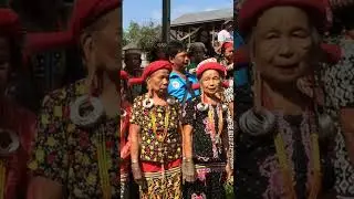 WELCOME ‼️ EAST BORNEO DAYAKNESE TRIBE WELCOMING THEIR GUEST WITH RITUAL ‼️ 2016 #Shorts