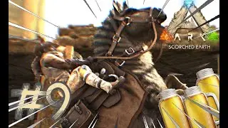 HIZE UNA CANTINA EN ARK SCORCHED EARTH Y ESTO FUE LO QUE PASO...