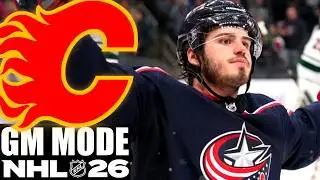 TWO HUGE TRADES - NHL 26 - Calgary Flames - GM Mode Commentary ep 16