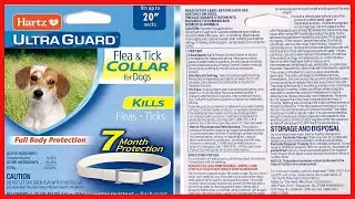 Hartz UltraGuard Flea & Tick Collar for Dogs and Puppies, 7 Month Flea and Tick Protection