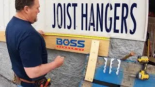 How to Layout Joist Hangers | Boss Hammer Co.